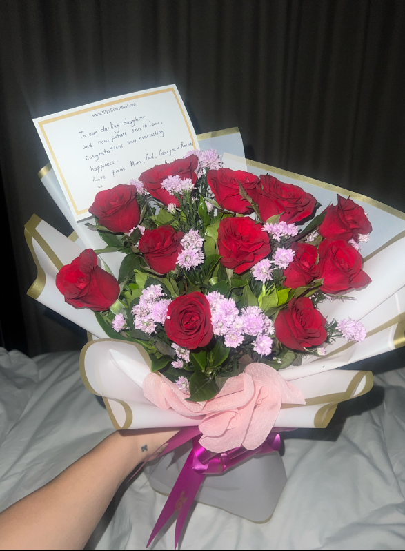 Red Rose Bouquet Delivery in Bali