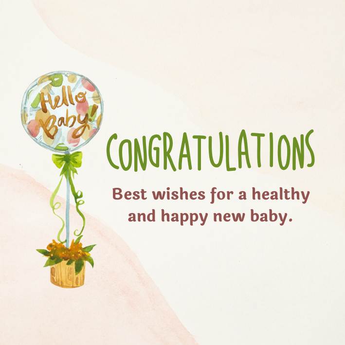 Best Flowers for Welcoming a New Baby - balloons