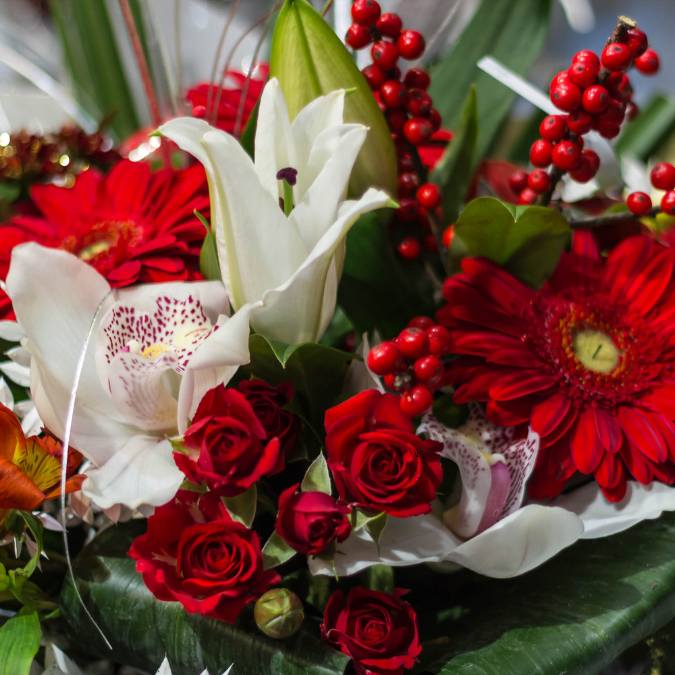  Can I Take Photos of Flowers at a Funeral - lilies and daises