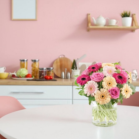 Pastel Gerbera's Bunch to Kempsey NSW