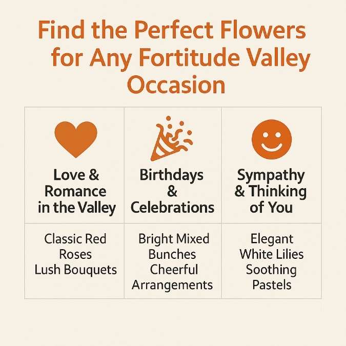 Find the perfect flowers for any occasion in Fortitude Valley – from romantic roses to birthday bunches and sympathy flowers, delivered by Lily’s Florist.