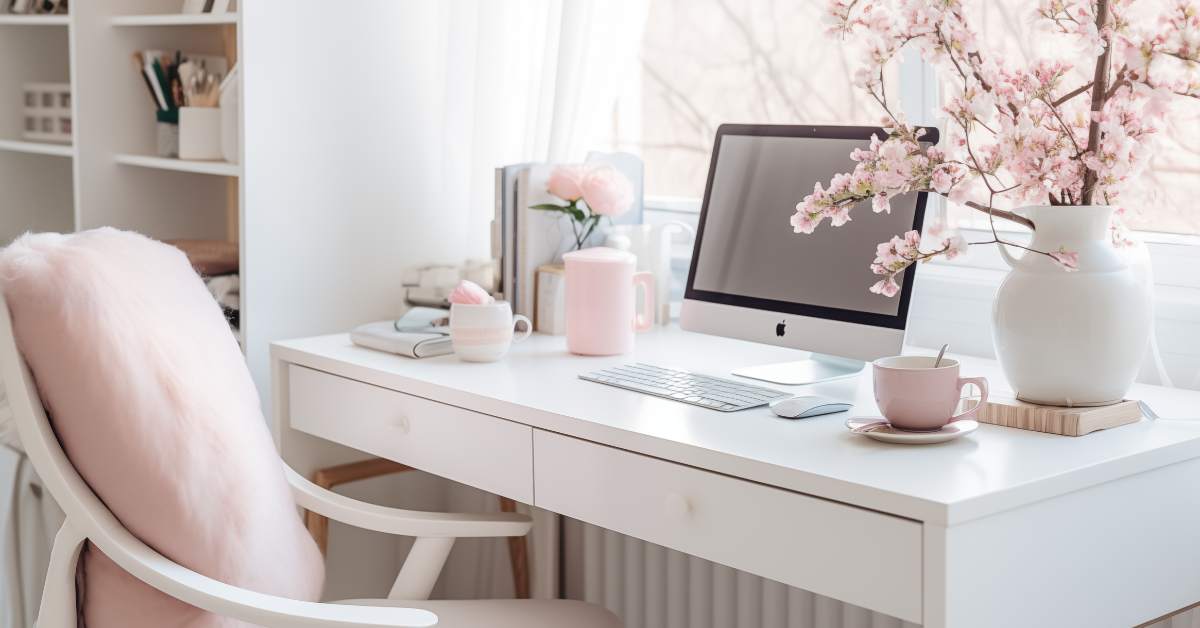 Home Office: Boost Productivity With Flowers