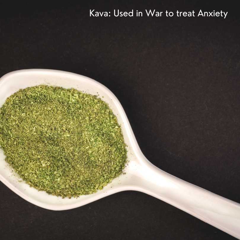 Kava: Used in War to treat Anxiety