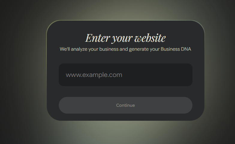 the first step in setting up Pomelli for your florist shop is to enter your URL the first step in setting up Pomelli for your florist shop is to enter your URL