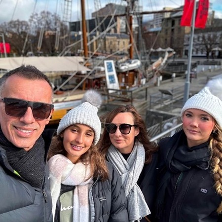 a photo of us last year a photo of us last year