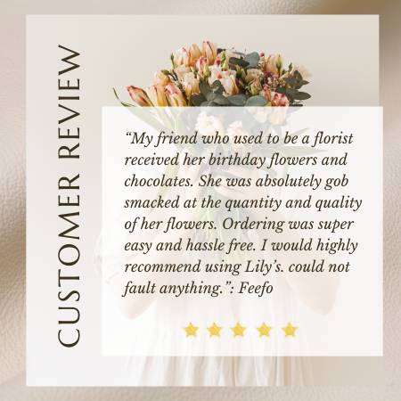 Lily's Florist to Frenchville QLD - reviews