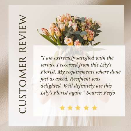 Lily's Florist to Benalla VIC - reviews