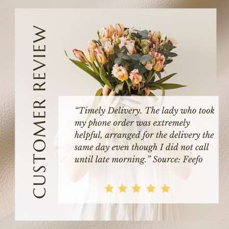 Lily's Florist to Portland VIC - reviews