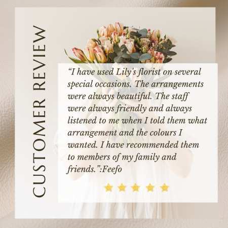 Lily's Florist to albury nsw reviews